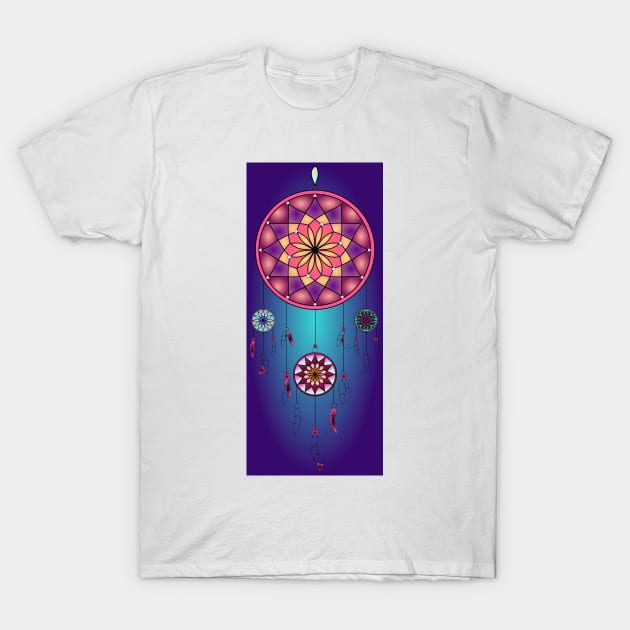 Dreamcatcher 09 (Style:12) T-Shirt by luminousstore